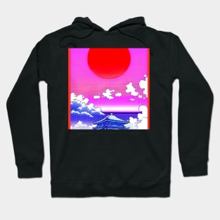 Rising sun above the palace. Hoodie